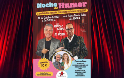 Noche de Humor con Manolo Sarriá y El Morta en el Teatro Tomás Salas de Álora