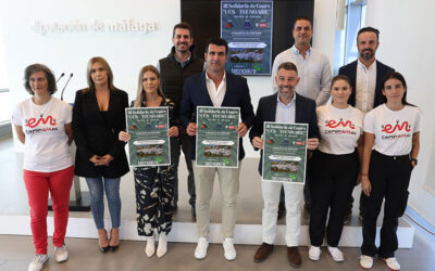 Presentación de la Carrera Solidaria Guaro UCS-Tecnoaire en la Diputación de Málaga