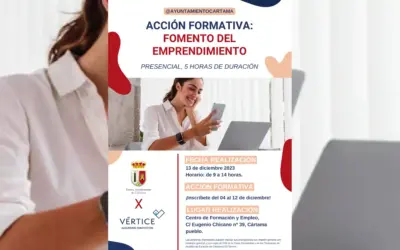 Acción formativa presencial sobre emprendimiento en Cártama