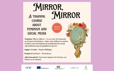 Mirror, Mirror formación Erasmus+ sobre redes sociales en Cerralba