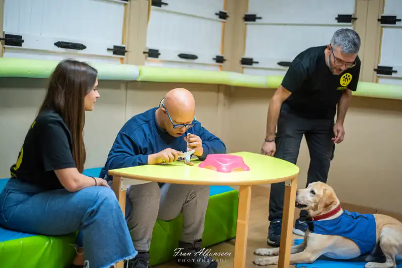 terapias con perros en Málaga