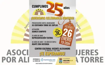 25 Aniversario AMAT y el 20 Certamen Torre de Coplas