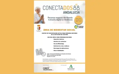 Curso sobre el uso del móvil para mayores en el CPA de Estación de Cártama