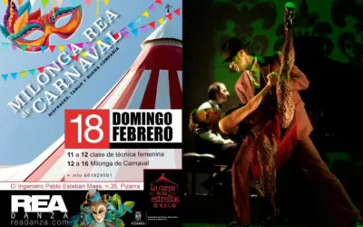 Milonga REA de Carnaval en La Carpa de las Estrellas