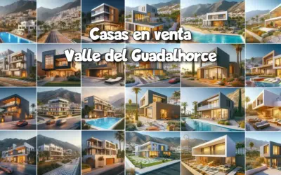 Casas en venta en el Valle del Guadalhorce, Málaga: Descubre todas las opciones de vivienda en nuestra comarca