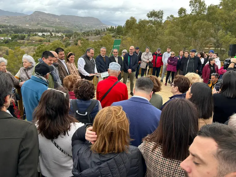 inauguración tramo Corredor Verde entre Pizarra y La Vega Hipólito