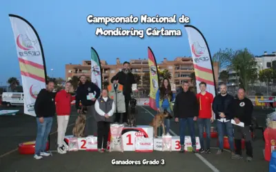 Resultados del Campeonato Nacional de Mondioring en Cártama