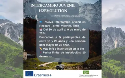 H2evOlution intercambio juvenil en Italia para jóvenes del Valle del Guadalhorce