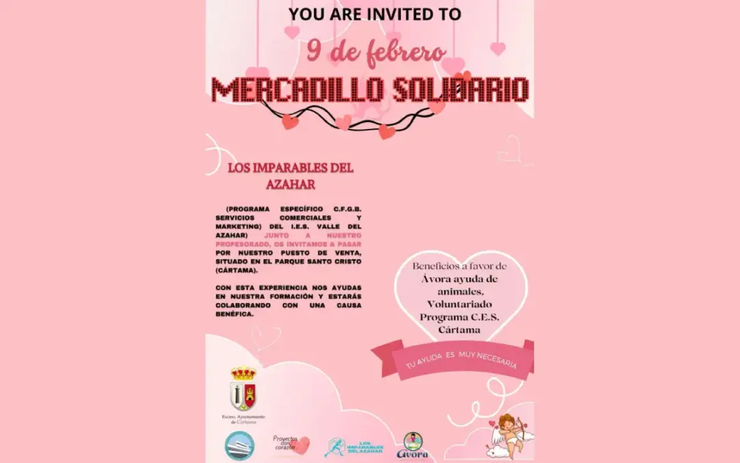 Mercadillo Solidario Los imparables del Azahar