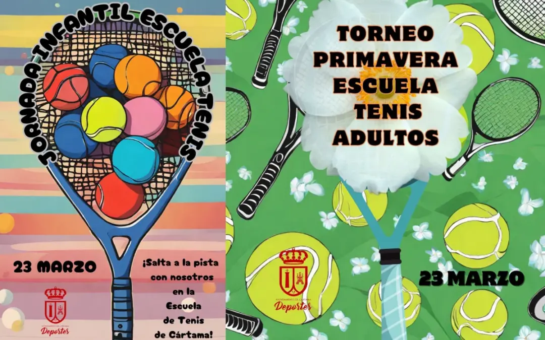 Jornada Lúdica Infantil y Torneo de Primavera de la Escuela de Tenis de Cártama