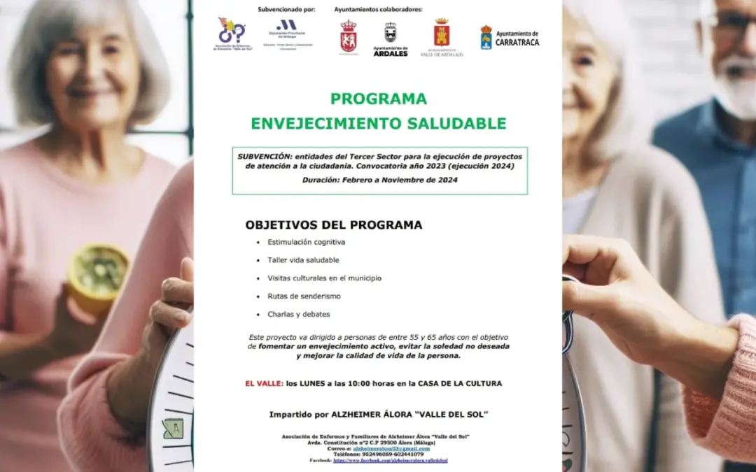 Programa Envejecimiento Saludable Valle de Abdalajís