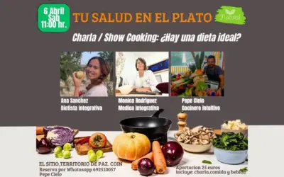 Tu Salud en el Plato: Charla + Show Cooking en El Sitio, Territorio de Paz
