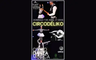 Espectáculo Circodéliko en La Carpa de las Estrellas de Pizarra