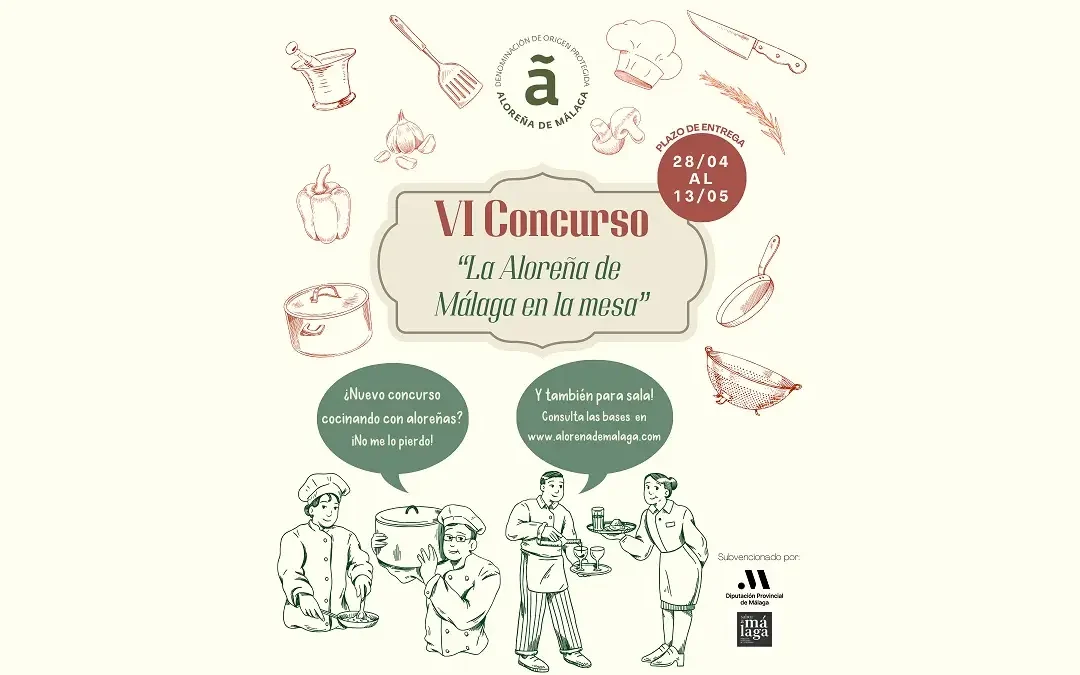 Concurso La Aloreña de Málaga en la Mesa 2025