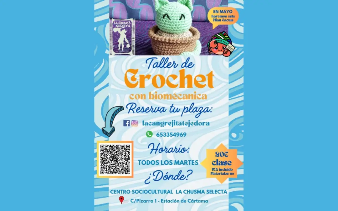 Taller de Crochet con biomecánica