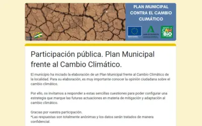 Plan Municipal contra el Cambio Climático en Cártama: Una iniciativa estratégica y colaborativa