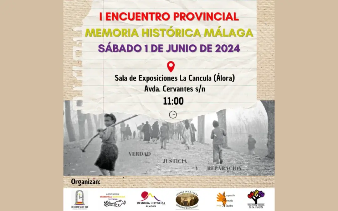 Primer encuentro Provincial de memoria Histórica en Álora