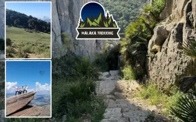 Sierra Huma desde la Estación del Chorro, en Álora – Malaka Trekking