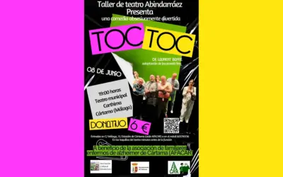 Representación de la obra TOC TOC de Laurent Boffie a beneficio de AFACAR