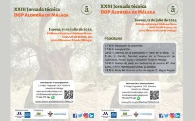 XXIII Jornada técnica DOP Aloreña de Málaga en Alhaurín el Grande