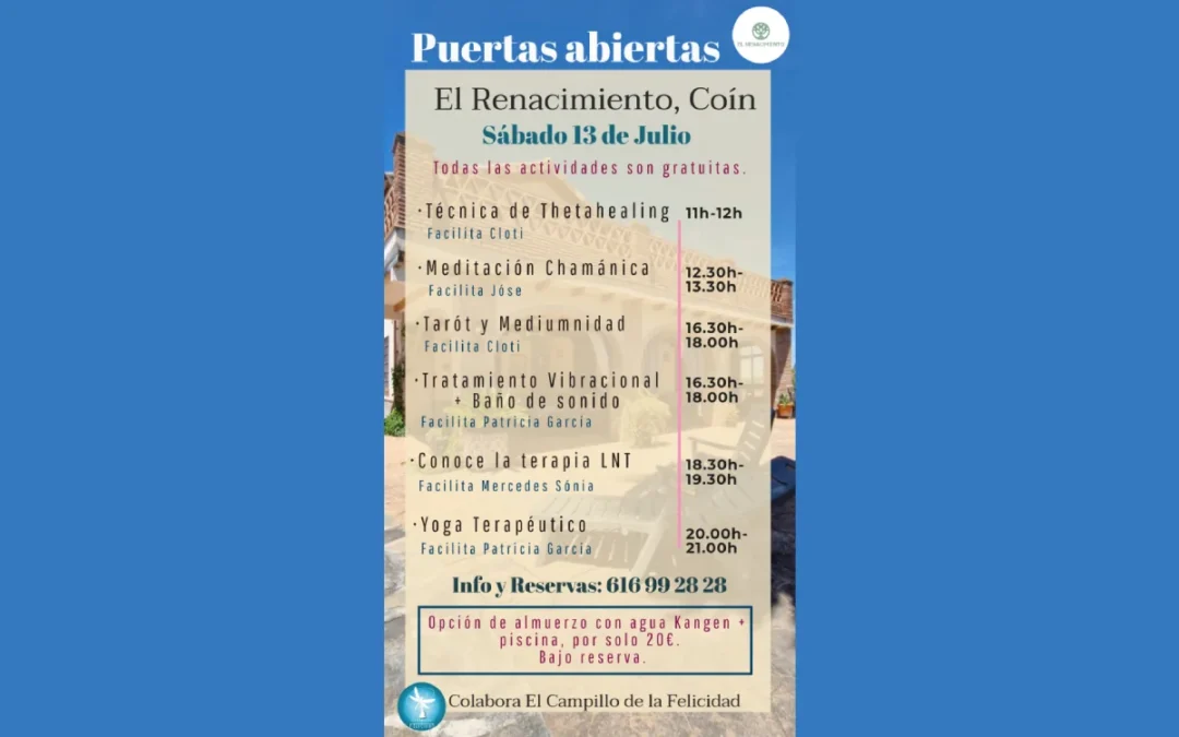 Jornada Puertas Abiertas El Renacimiento