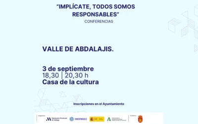 Conferencia “Implícate, todos somos responsables” en Valle de Abdalajís