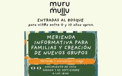 Murumullu: Entradas al bosque para niños/as de entre 0 y 10 años