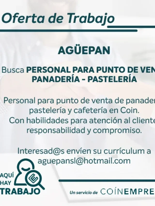 Ofertas de empleo Agüepan Coín