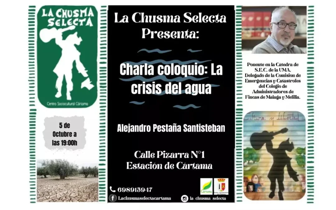 Charla Coloquio Crisis del Agua