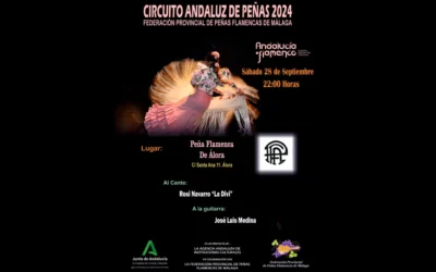 Circuito Andaluz de Peñas 2024 en Álora: Vive el flamenco en su Esencia