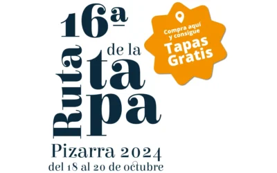 Tapas gratis en Pizarra con los comercios asociados a Fedelhorce