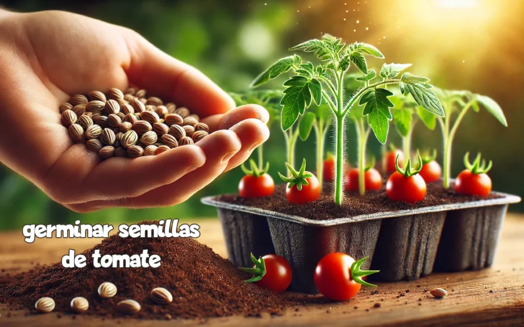 germinar semillas de tomate