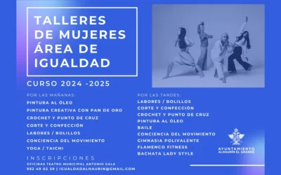 Inscripciones en los talleres de mujeres en Alhaurín el Grande