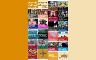 Agenda cultural cuarto trimestre 2024 en Alhaurín el Grande