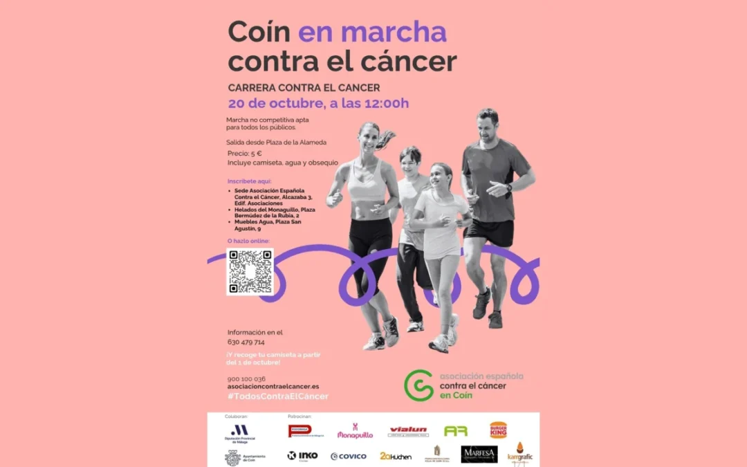 Coín en marcha contra el cáncer