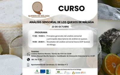 Curso de análisis sensorial de los Quesos de Málaga