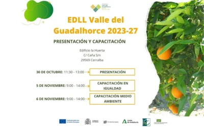 EDLL Valle del Guadalhorce 2023-27: Estrategia para un Futuro Rural Sostenible (Cambio de fecha por inclemencias del tiempo)