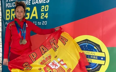 Laura Cantalejo: 9 medallas en Juegos Europeos de Policía y Bomberos