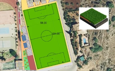 Remodelación del campo de fútbol de Álora