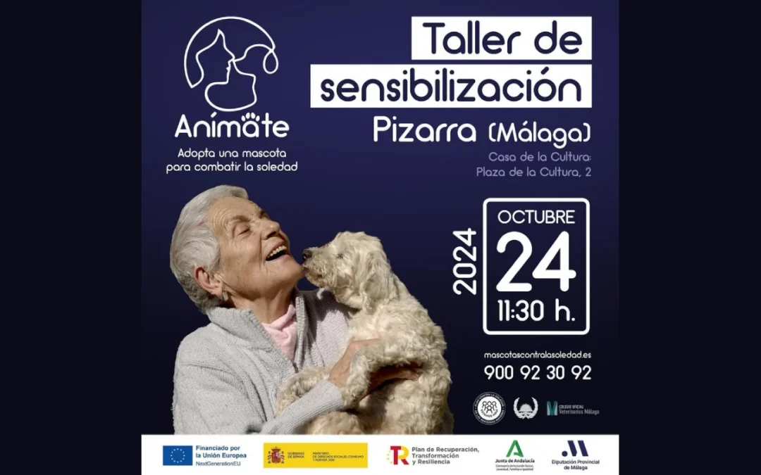 Taller sensibilización adopción mascotas Pizarra