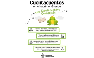 Todo empieza en una biblioteca: Cuentacuentos en Alhaurín el Grande