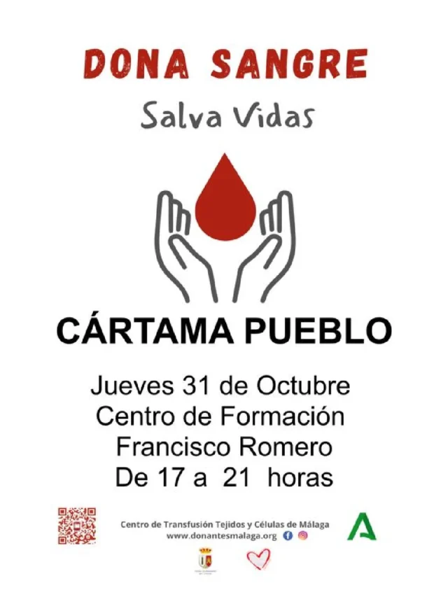 Dona sangre Cártama Pueblo 31 octubre 2024