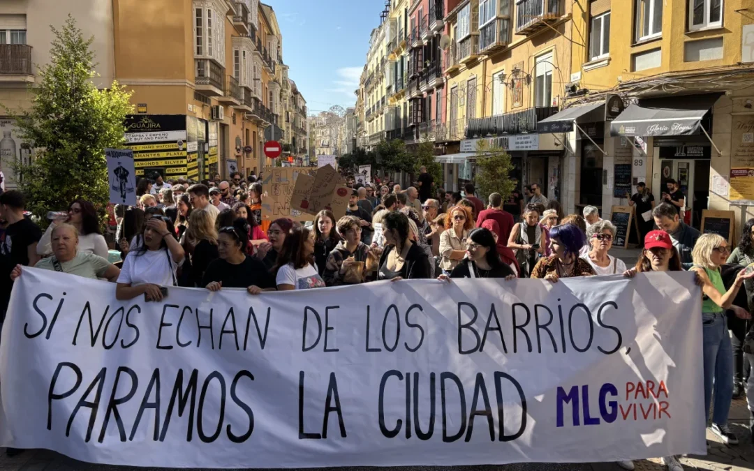 09N manifestación Málaga para vivir