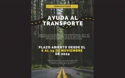 Ayudas al transporte para estudiantes de Pizarra: Oportunidad para universitarios y FP