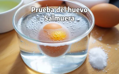 Prueba del huevo: El secreto de la salmuera perfecta para aceitunas