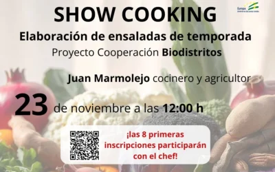 Málaga acoge taller gratuito de ensaladas de temporada con Juan Marmolejo