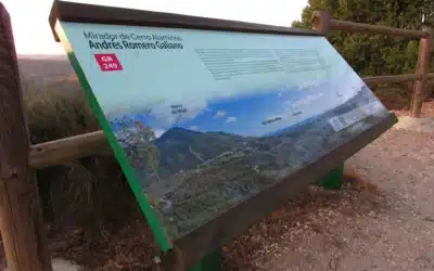 Coín honra la memoria de Andrés Romero Galiano en este mirador