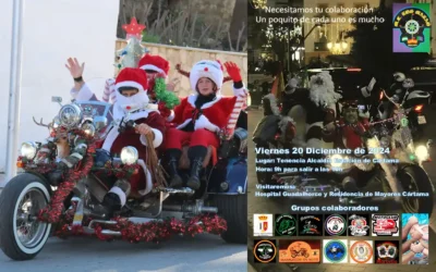 Moteros solidarios llevarán alegría navideña a Cártama este diciembre