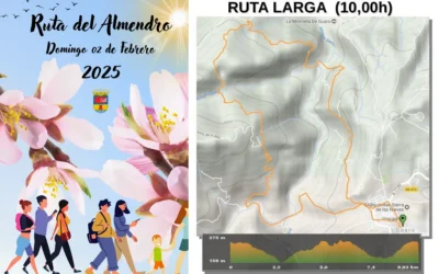 Guaro anuncia la Ruta del Almendro 2025 con dos recorridos