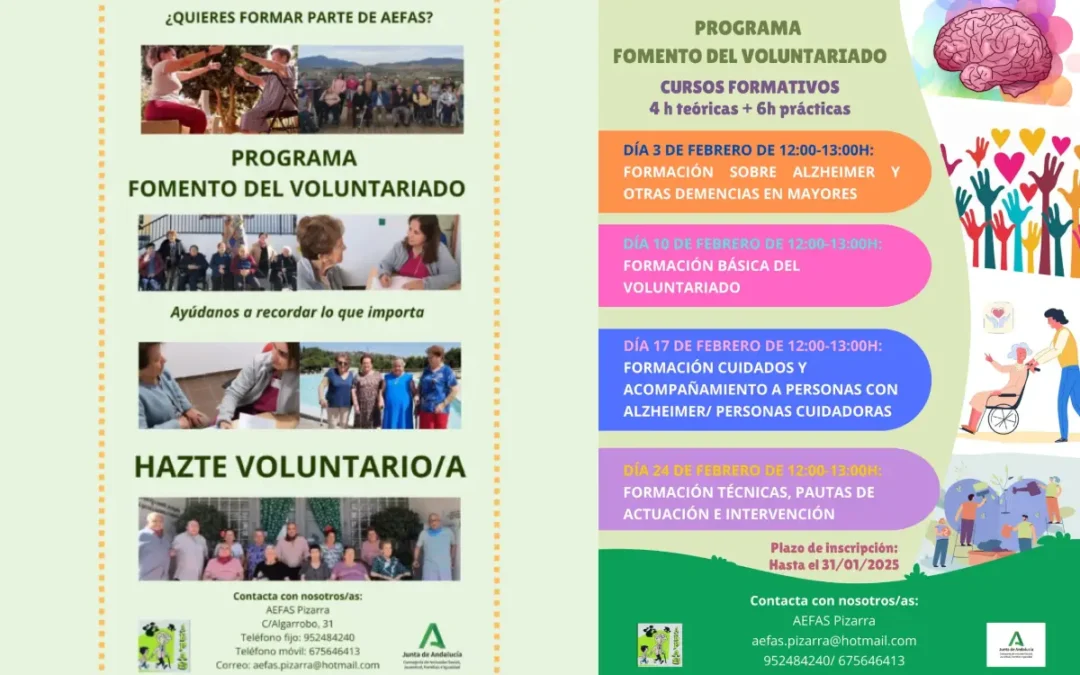 programa de voluntariado AEFAS